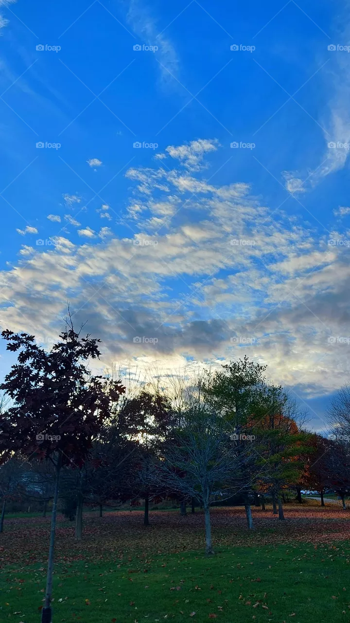 blue sky