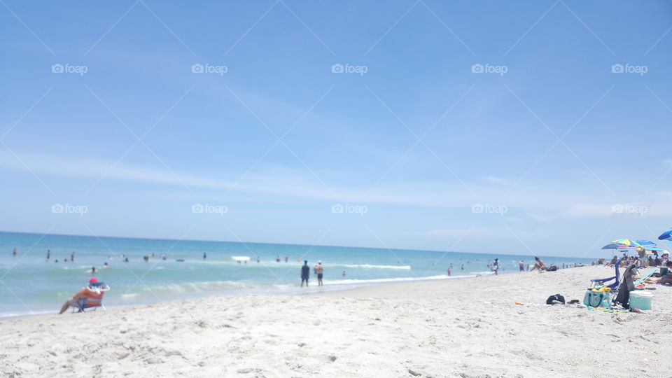 Melbourne Beach in Florida