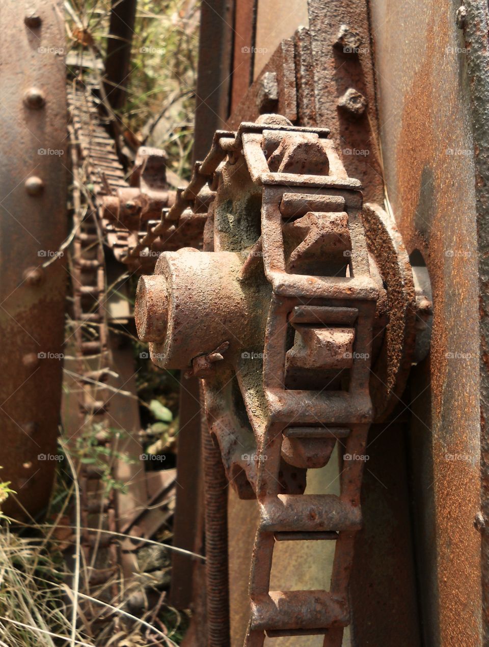Large Rusted Track