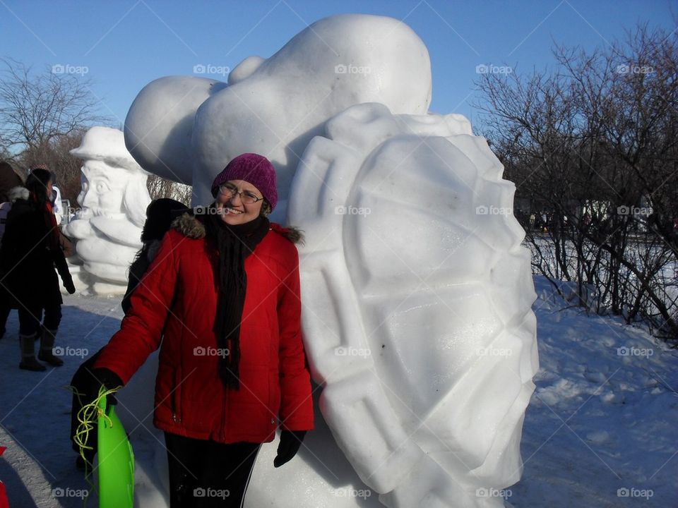 Escultura de hielo