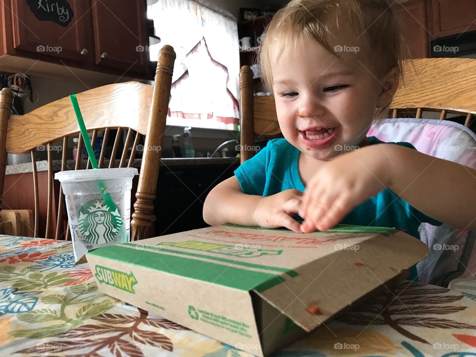 When happiness is having your own pizza 