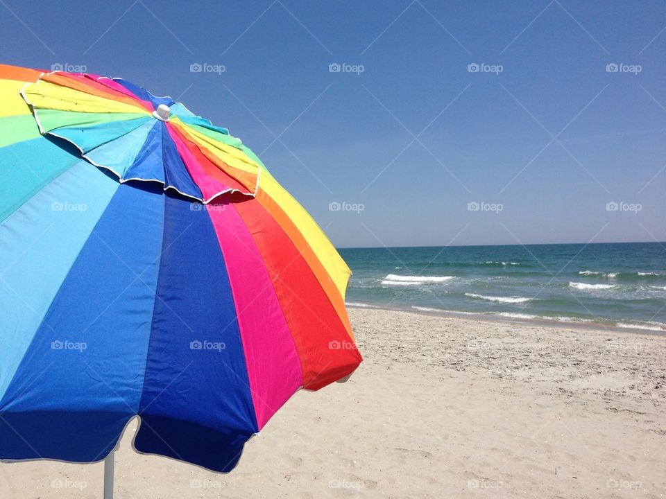 Beach umbrella