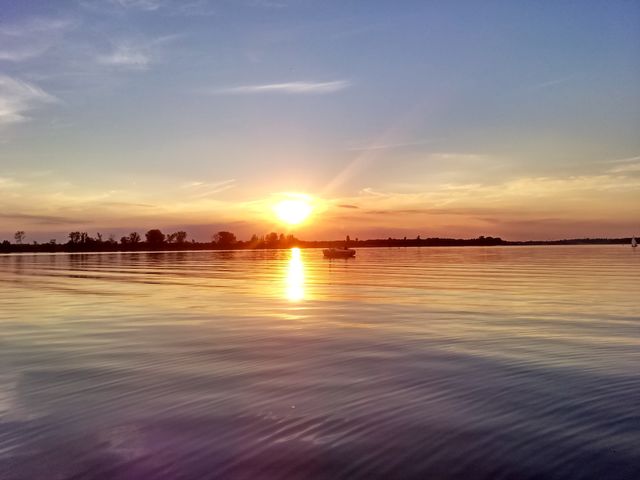 Zalew Zegrzynski sunset