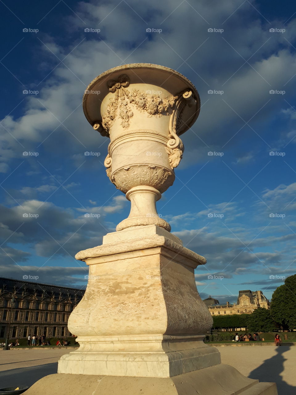 Park Tuileries in Paris