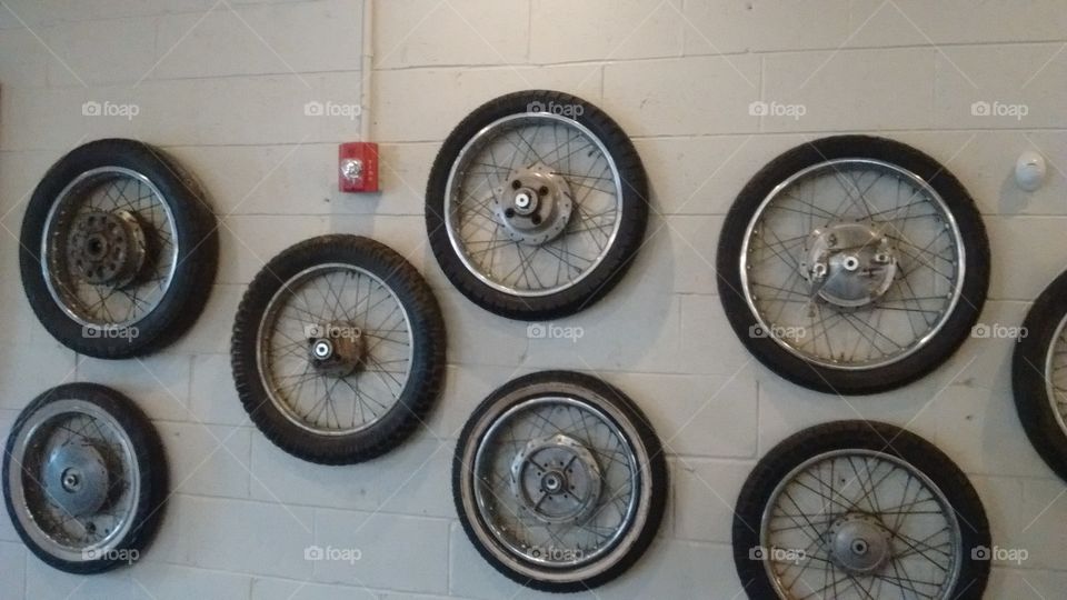 A Wall of Wheels