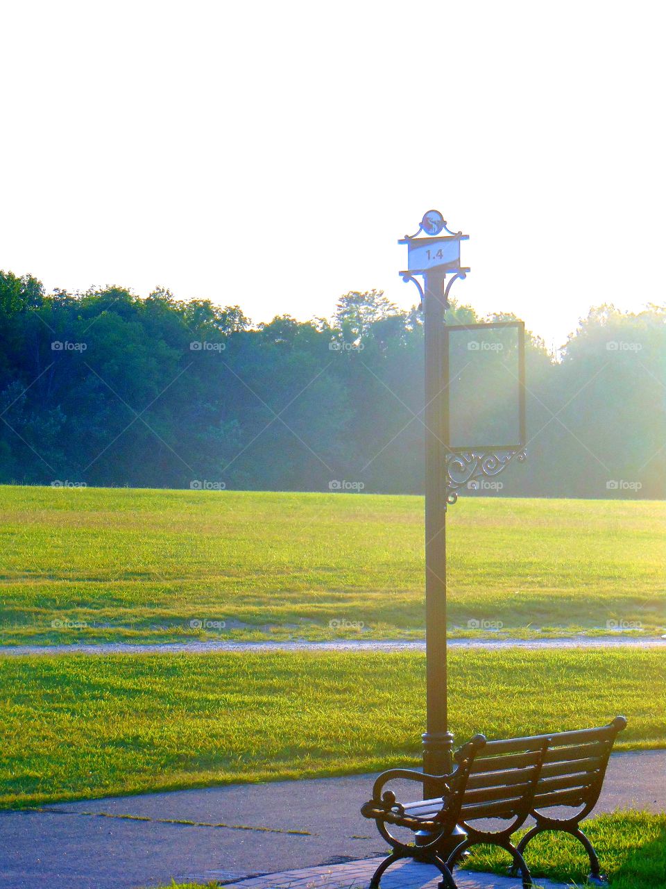 A walk in the park or a parkbench to watch the grand finale of the day, which is, The Beautiful Sunset!!