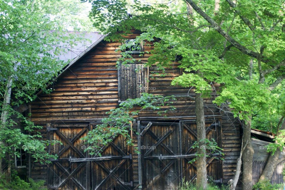 Old barn house