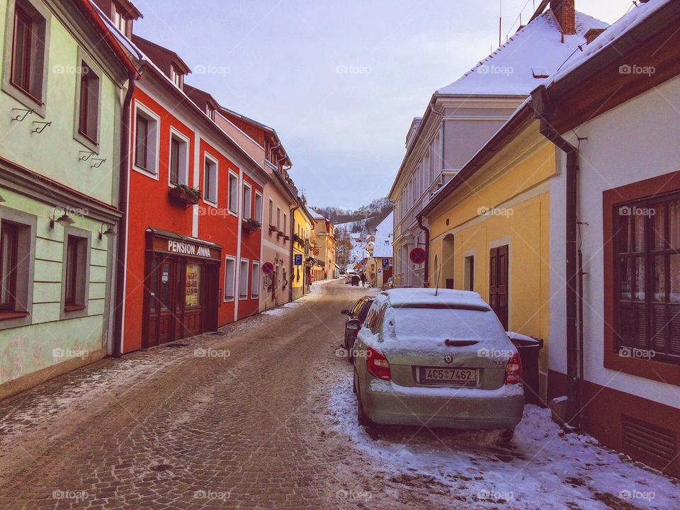 Cesky Krumlov street 