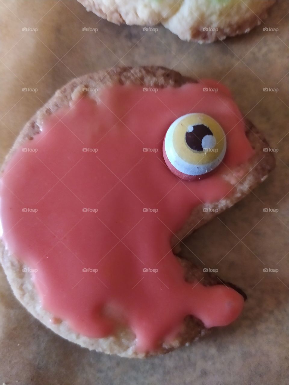 Halloween biscuit