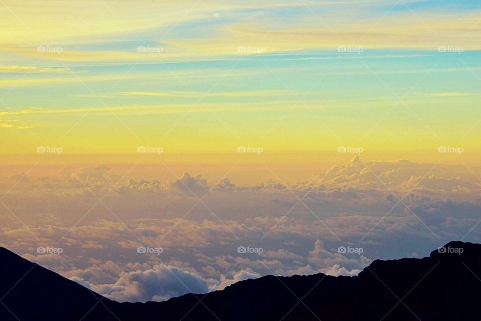 Sunrise on Haleakala 