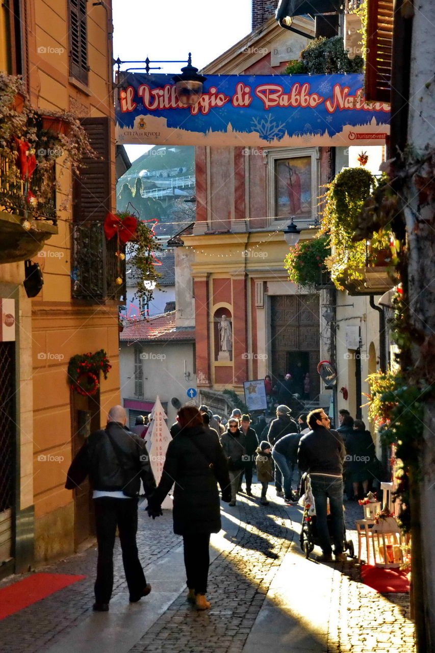 sunny street, winter, People, Outdoor, backlight