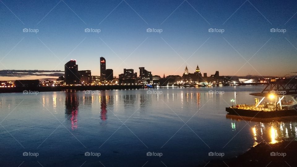 Liverpool Skyline sunrise 7