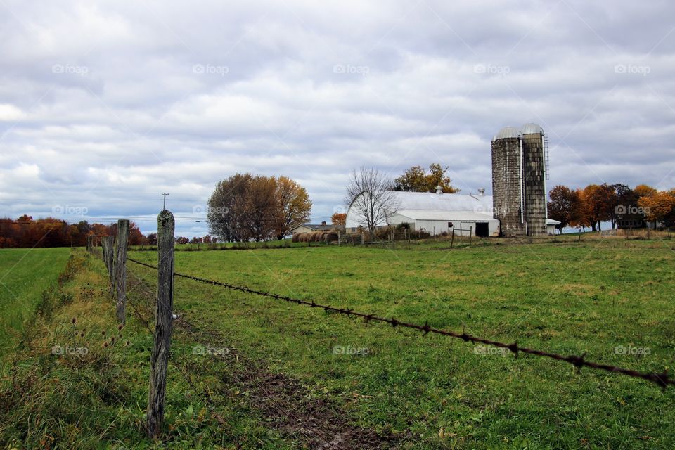 Farm in Harpersfield Ohio USA  