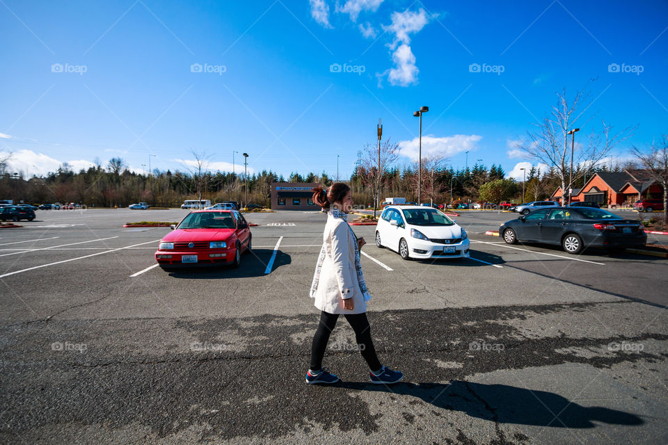 Girl in the park