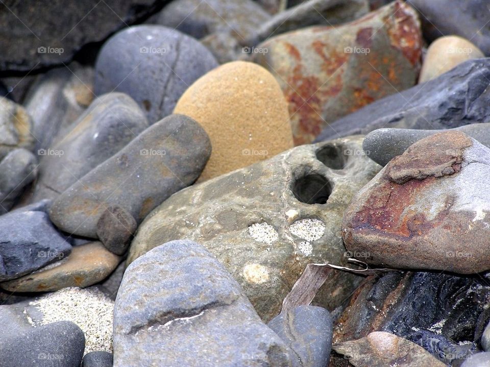 Beach rocks