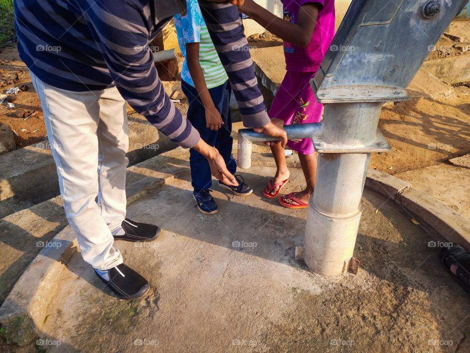 Traditional Village Water Pump