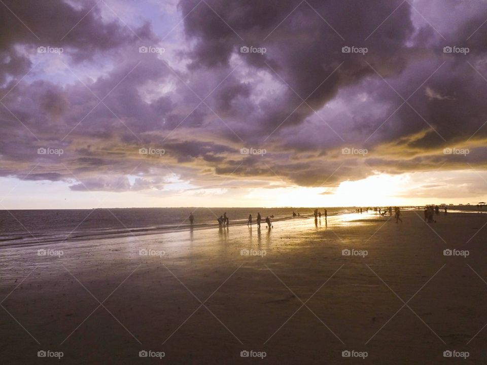 Fort Myers storm clouds