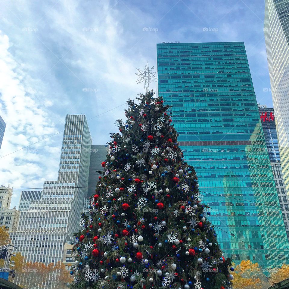 Christmas in Bryant park 