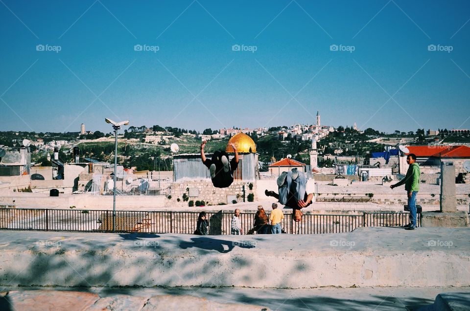 Local Flips. Jerusalem, Israel