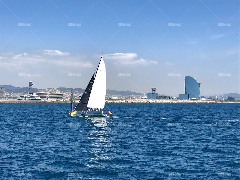 Sailing Barcelona