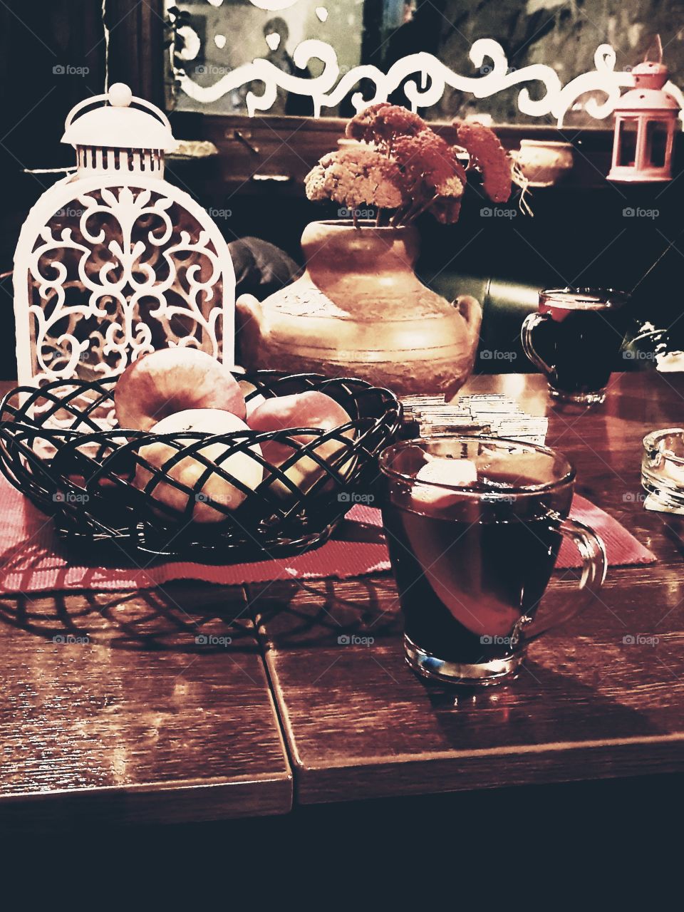 Hot Wine in the mountains