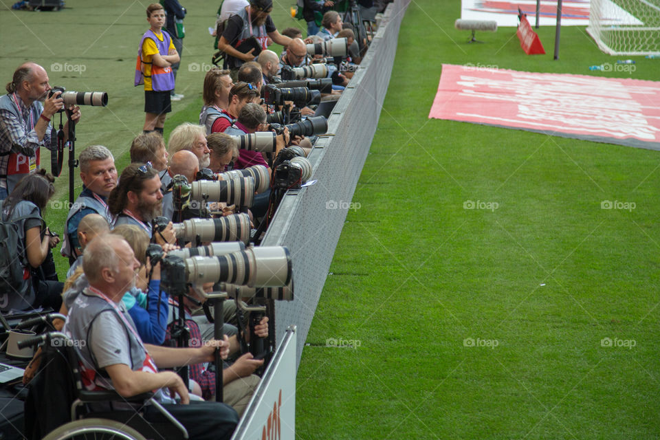 photography at soccer game
