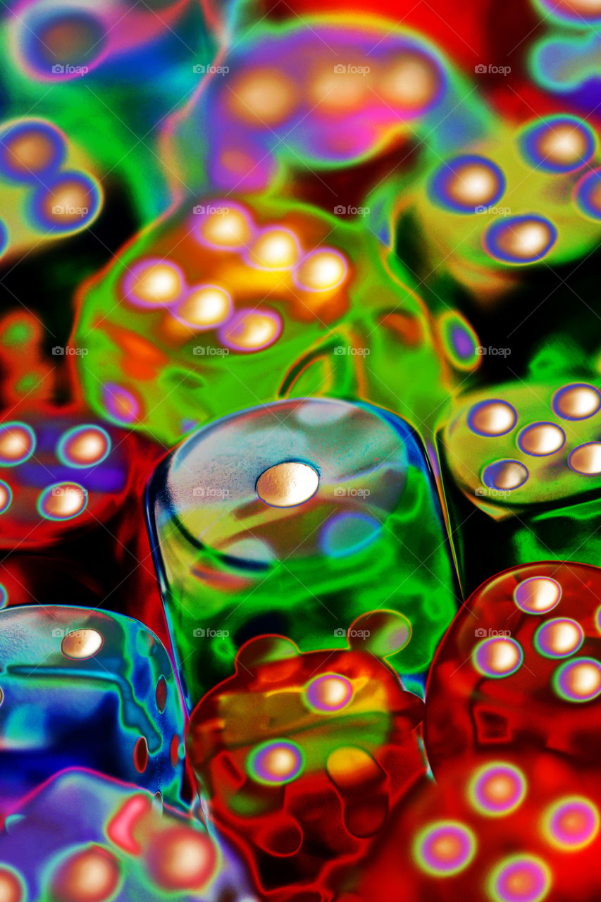 Psychedelic Dice