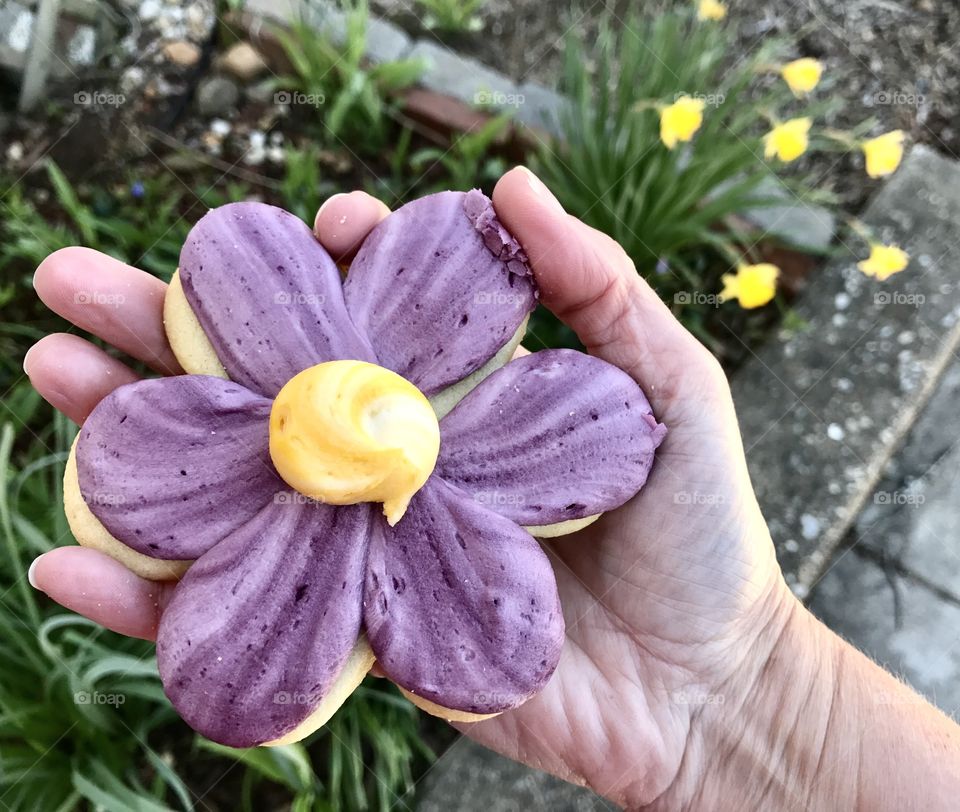 Flower Shaped Cookie