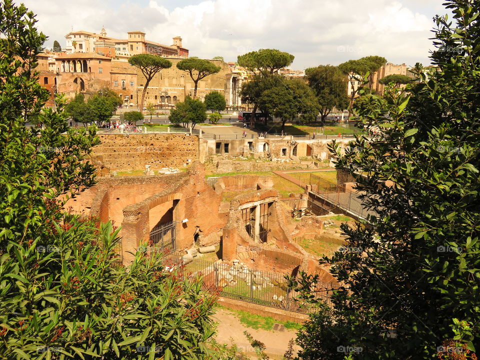 view of Rome Italy