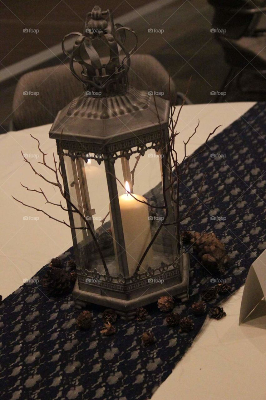 winter candle