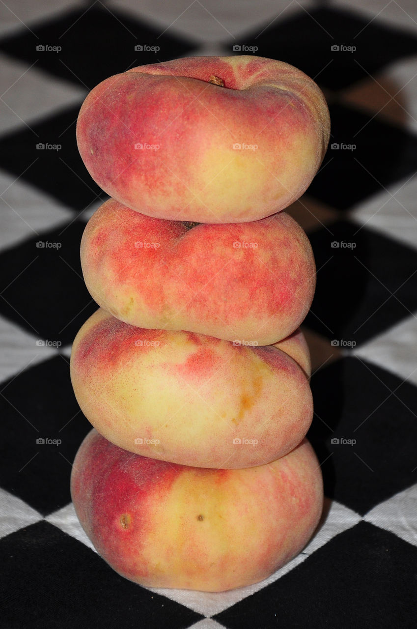 Saturn peaches