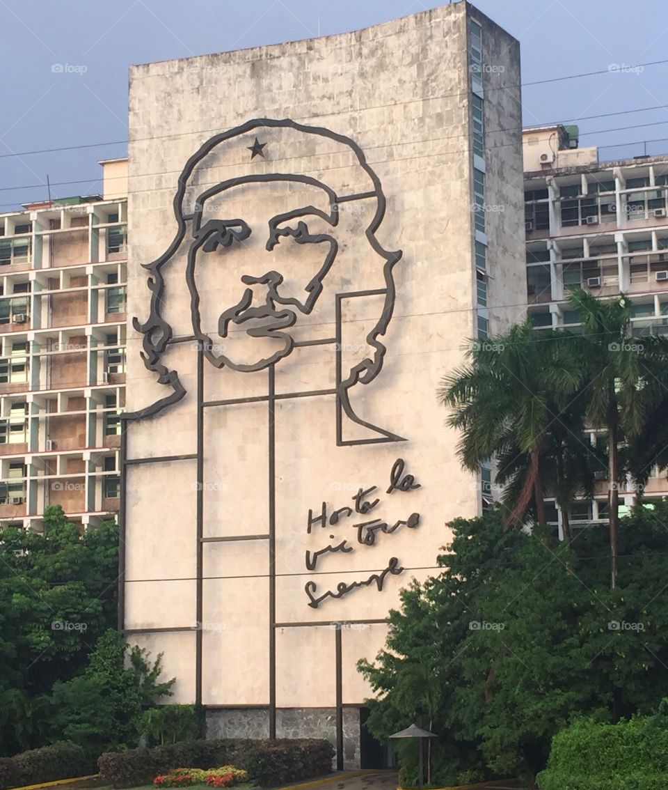 Revolution Square @ Havana. 
Comandante  Che Guevara 
