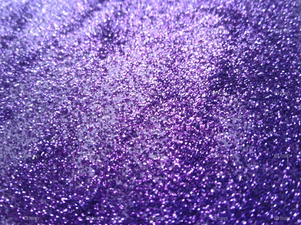 Full frame of purple glitter