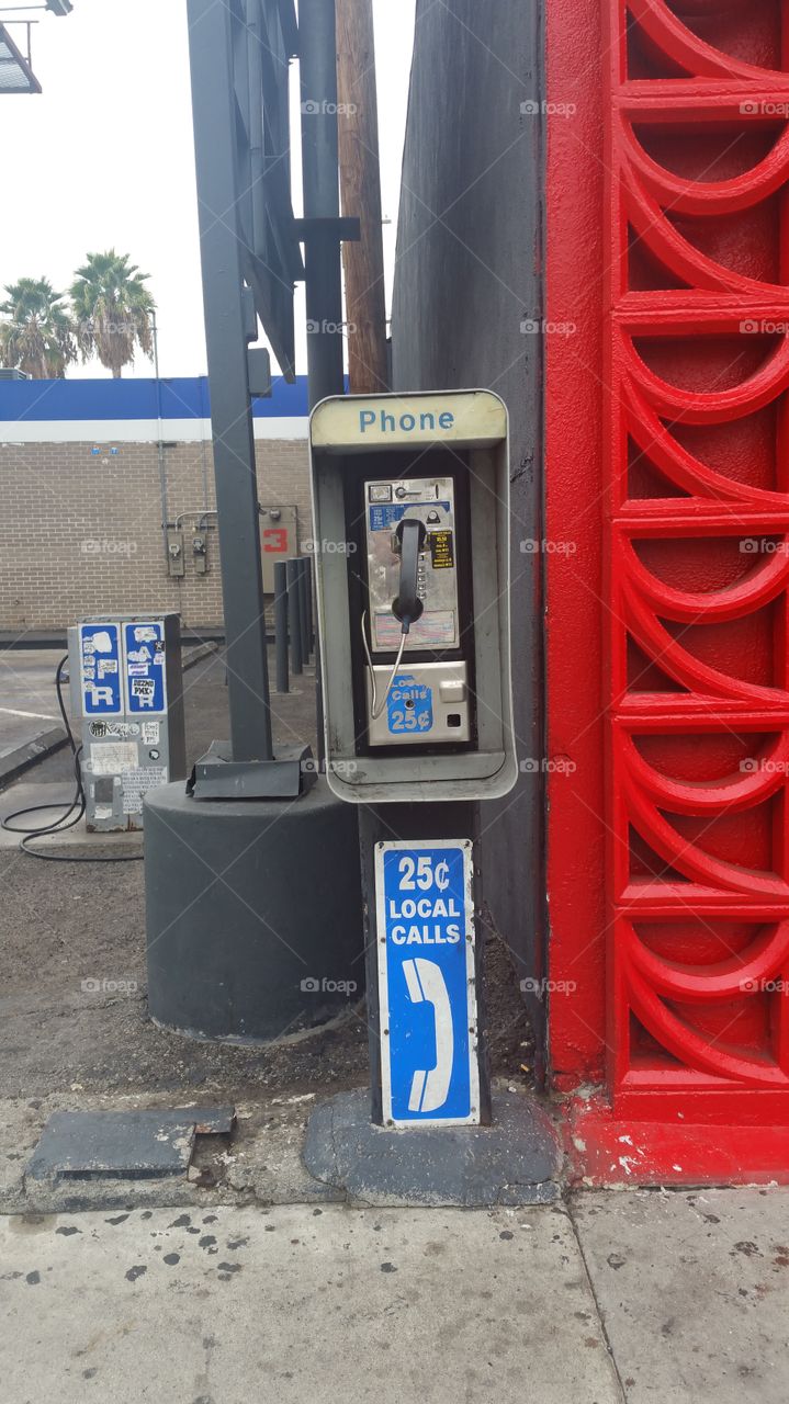 Possibly The Last Working Payphone In Los Angeles