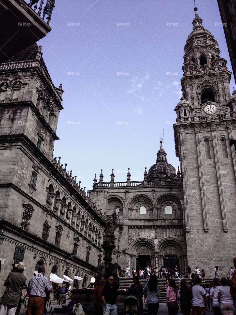 Fachada de las Platerias, Catedral de Santiago de Compostela. Fachada de las Platerias, Catedral de Santiago de Compostela (Santiago de Compostela - Spain)