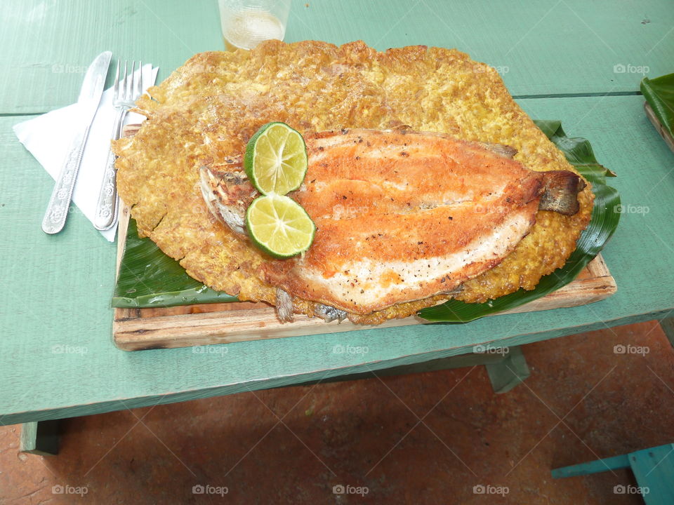 excellent meal in Columbia