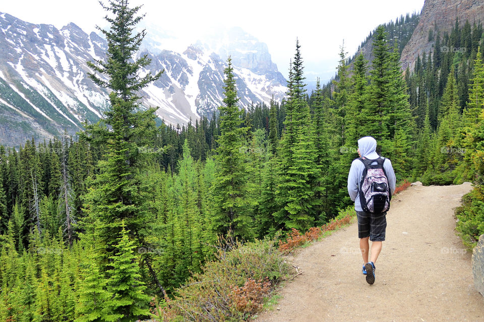 Hiking in Banff