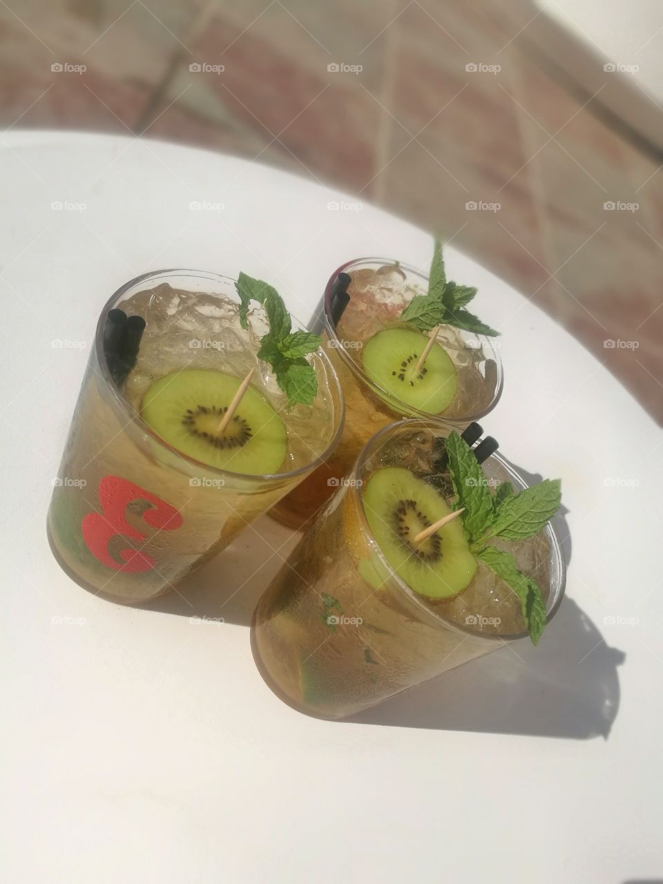 mojitos in the summer
