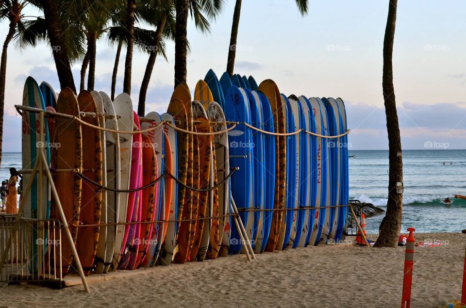 Waikiki Beach Surfboards