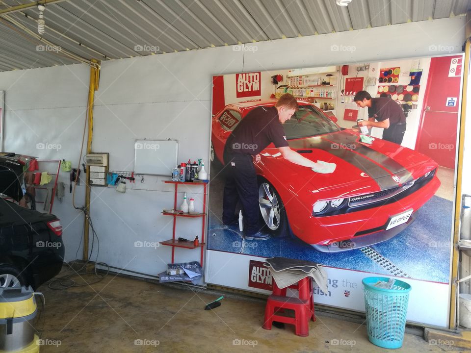 car wash