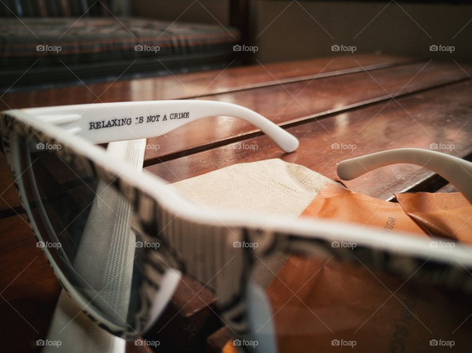 Relaxing is not a crime