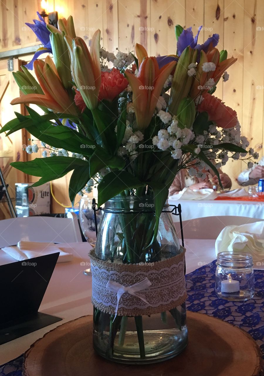 Flowers in vase