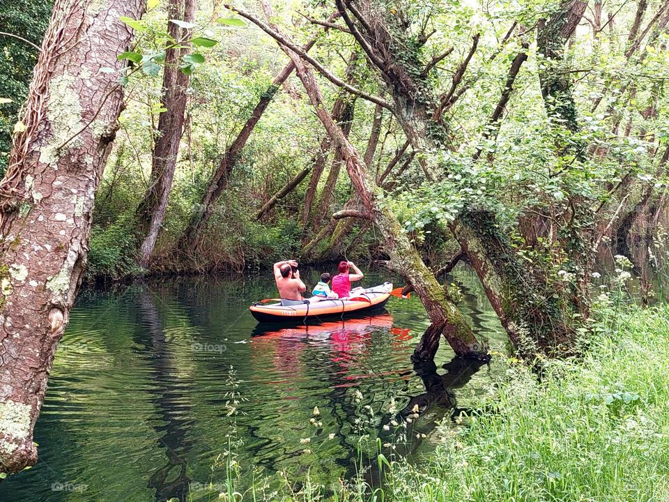 Navigating the river
