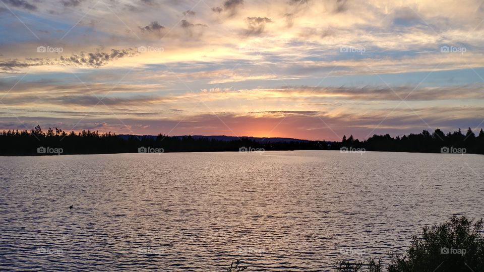 sunset, Salem Oregon