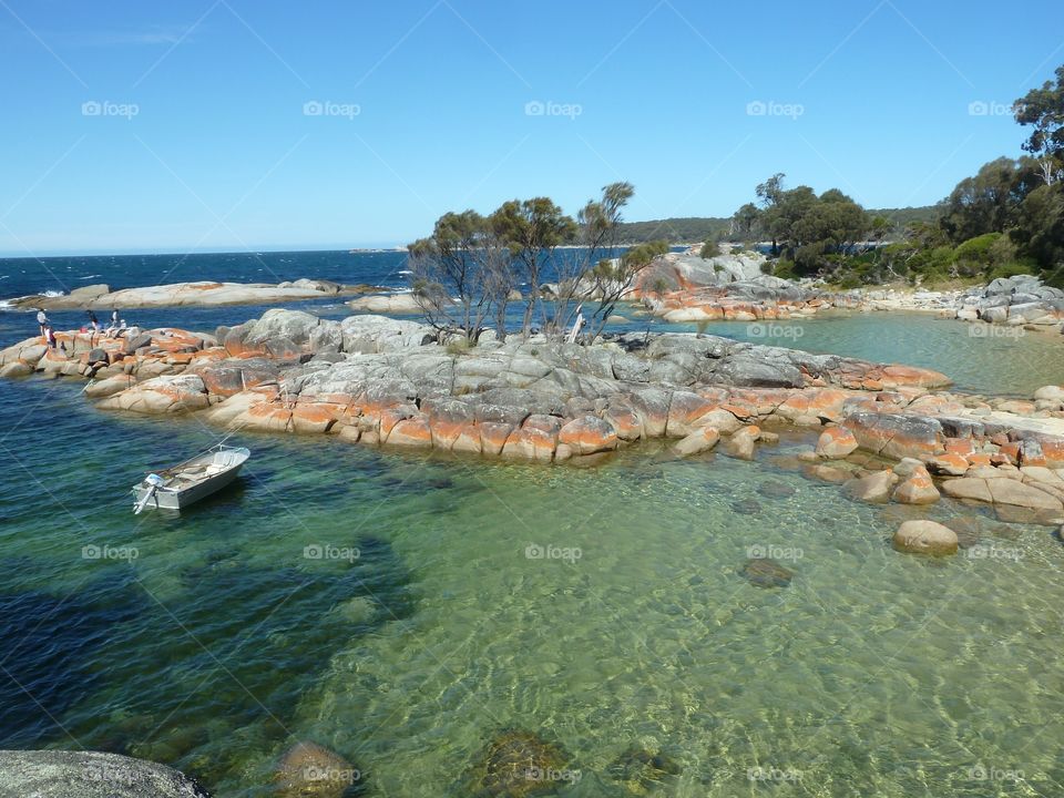 Tasmanian bay of fires