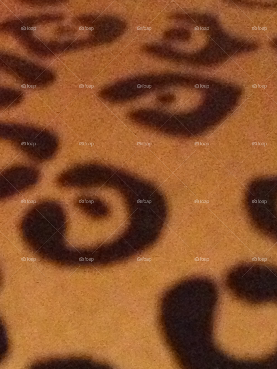 animal ornament gold print by katrink