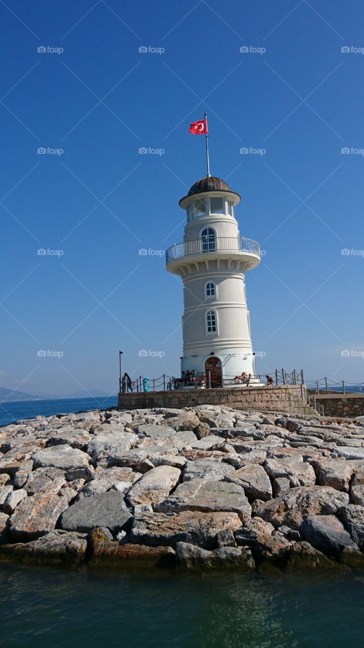 A lighthouse somewhere in Turkey