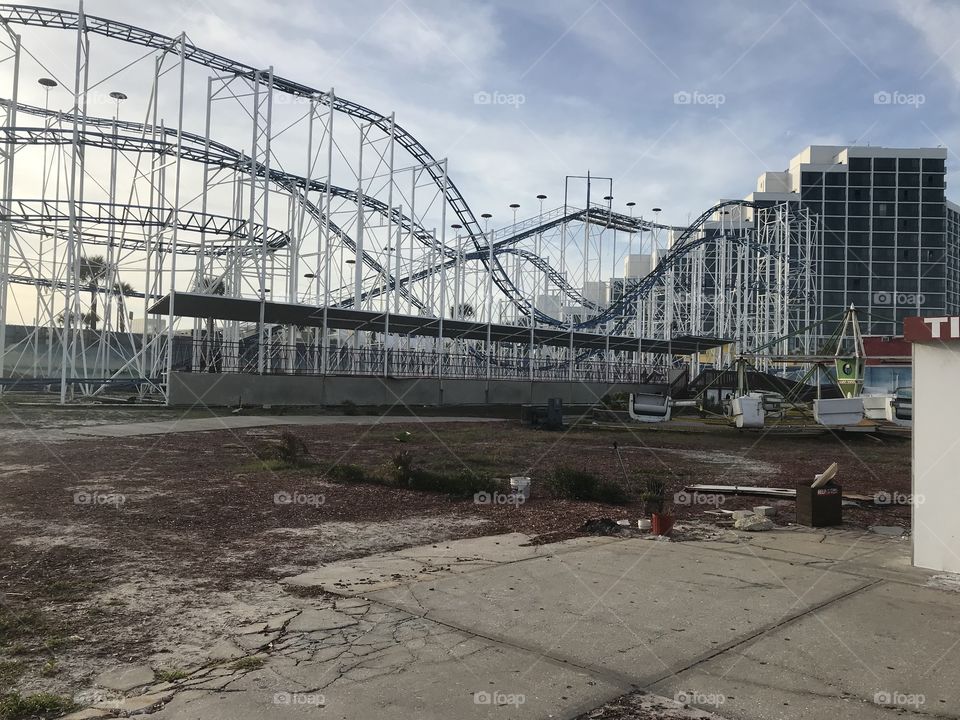 Abandoned Roller Coaster