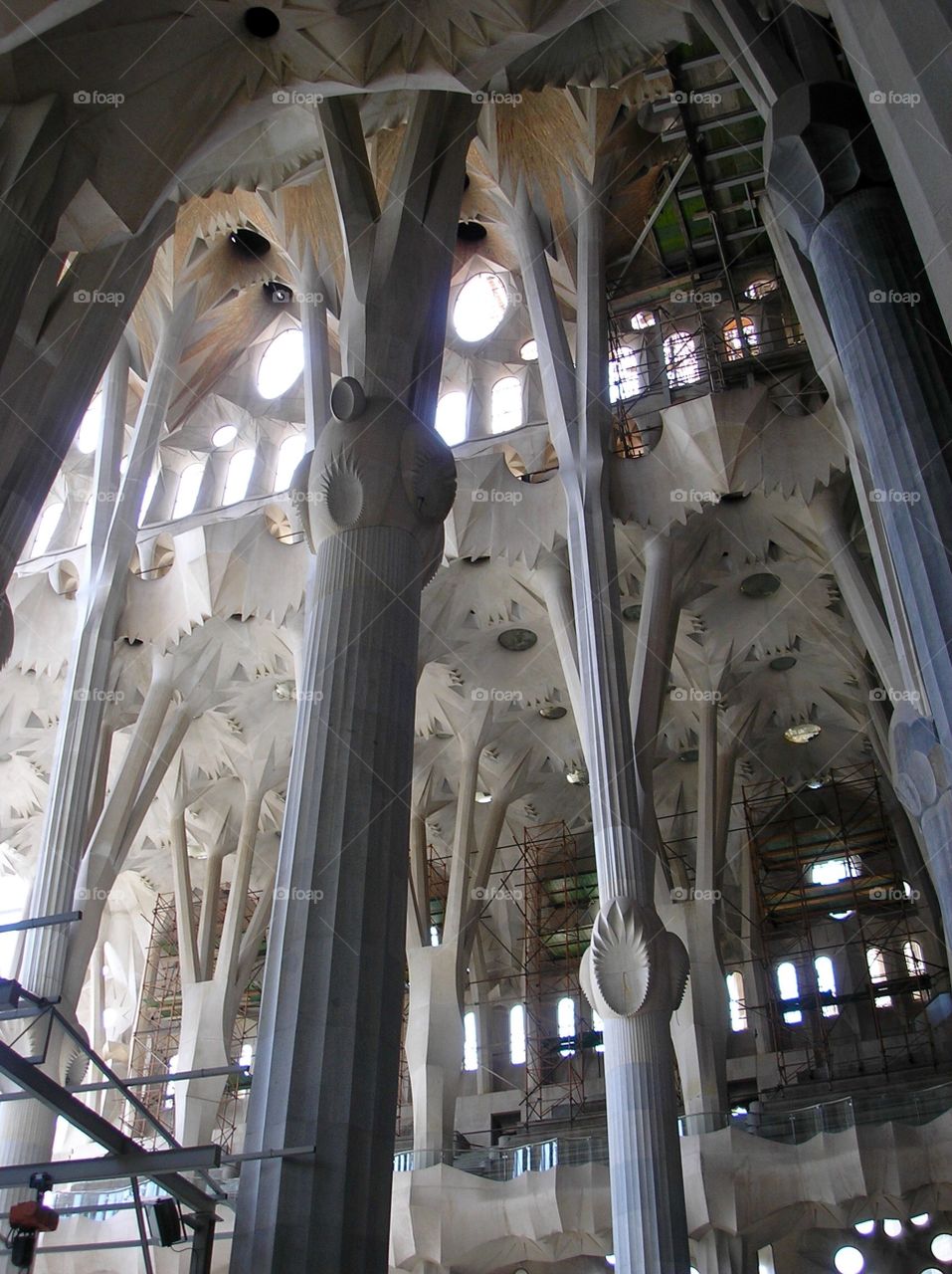 Supports of Sagrada Familia