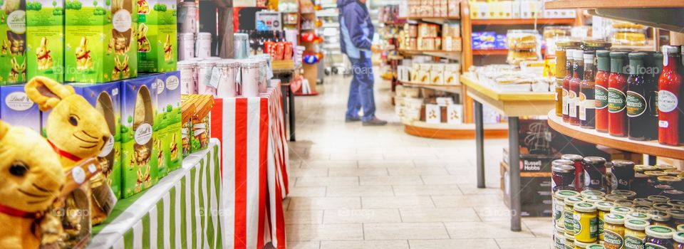 Store. Food market